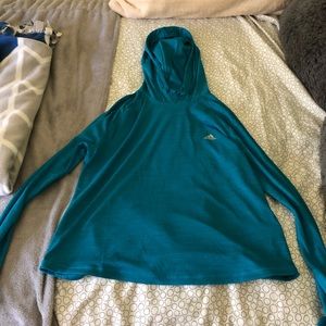 Adidas Blue Hoodie NWOT
